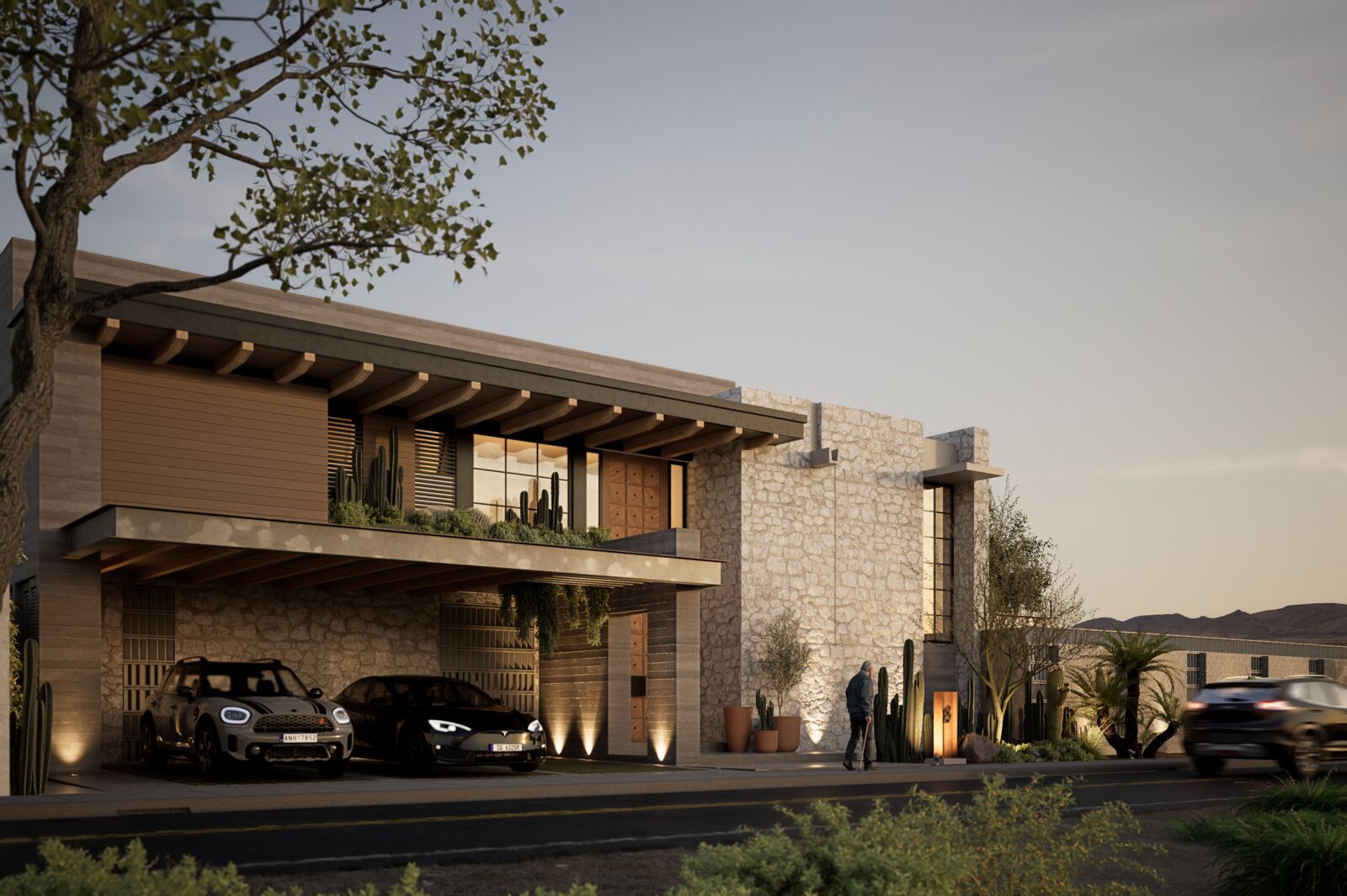 Render del proyecto de Casa Ventura 43